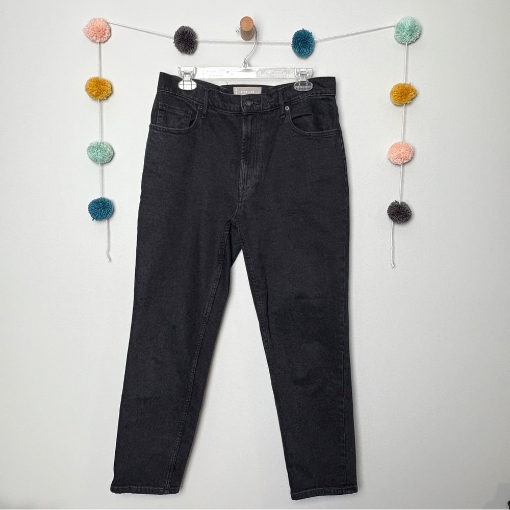 Everlane The Original Cheeky Jean in Washed Black